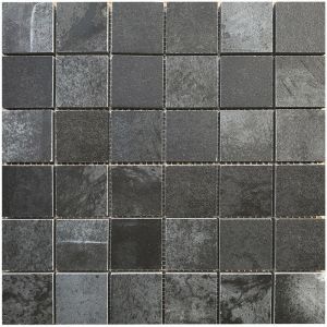 Mosaiikkilaatta Oxyd Musta 30 x 30 cm