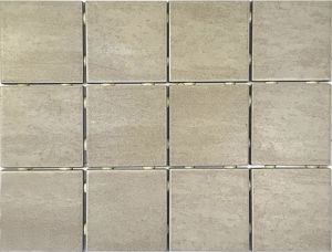 Lattialaatta Alpstone 10 x 10 cm Beige