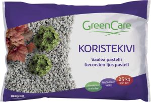 Koristekivi Greencare 25 kg vaalea pastelli