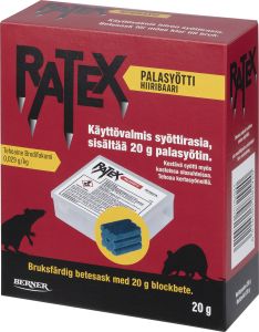 Palasyötti Ratex syöttirasiassa 20 g