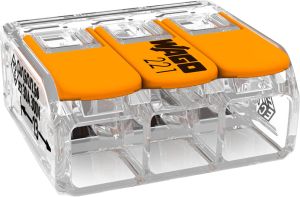 Rasialiitin Wago 221-613 Vipu 3-nap