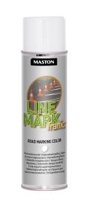 Spraymaali Maston Linemark Traffic 585 ml Valkoinen