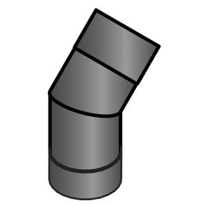 Kulmaputki Harvia jatko-osa 45