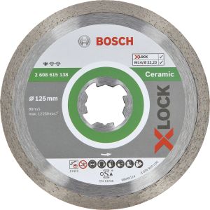 Timanttilaikka Bosch X-LOCK 125 mm STD Ceramic