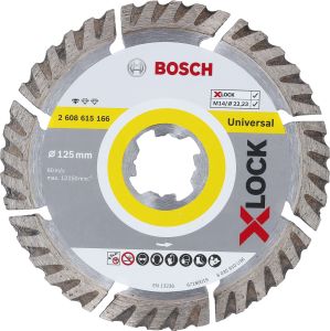 Timanttilaikka Bosch X-LOCK STD Universal 125 mm