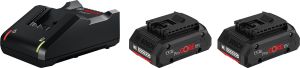 Akku-/laturipaketti Bosch ProCore 18 V 2 x 4,0 Ah