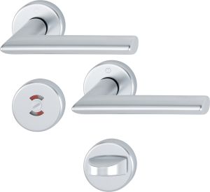 Väliovenpainike Swedoor Stockholm Hopea WC-vääntönuppilla