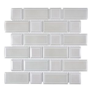 Mosaiikkilaatta Fliesen Metro Uni harmaa 29,4 x 29,1 cm