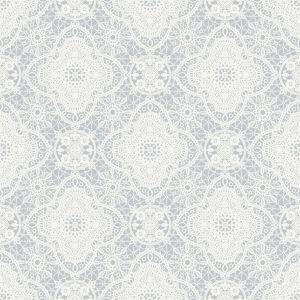 Kuitutapetti Belle Harmaa/hopea