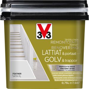 Lattia-/porrasmaali V33 Feather