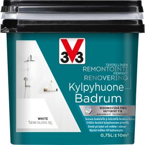 Kaakelimaali Seinille V33 Valkoinen