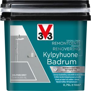Kaakelimaali Seinille V33 Dolphin Grey