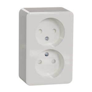Pistorasia 2-os Schneider Electric Exxact Pinta-asennus