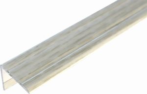 Tarra-askelkulmalista Dione Light Oak 25  x 20 mm 270 cm