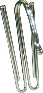 2-Sormikoukku Hasta 5,4 cm Korkea