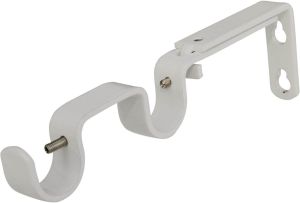 Tuplaseinäkannake Hasta Valkoinen 16/19 mm