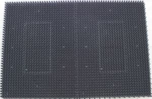 Ruohomatto Atplast Basic 86 x 114 cm Tummanharmaa