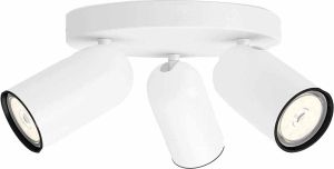 Spottivalaisin Philips Pongee 3-os Valkoinen