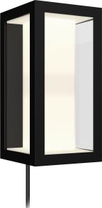 Ulkoseinävalaisin Philips Hue Impress Kapea Musta