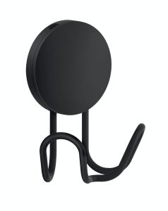 Pyyhekoukku Beslagsboden Mattamusta 2-koukulla