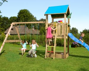 Leikkitorni Jungle Gym Castle Swing Module