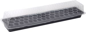 Pienoiskasvihuone Solid 14 x 68 x 6 cm kennostolla