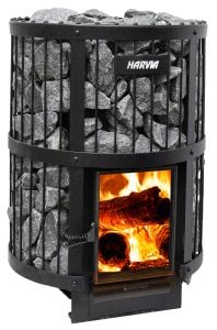 Puukiuas Harvia Legend 240 GreenFlame Musta