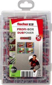 Tulppalajitelma Fischer Profi-Box DuoPower 132 kpl