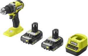 Akkuporakone Ryobi ONE+ HP RDD18C-220S 2x2Ah akut