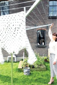 Pyykinkuivausteline Brabantia Topspinner 60 m