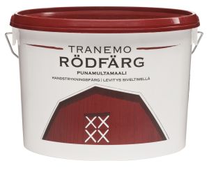 Punamultamaali Teknos Tranemo Rödfärg 10 l