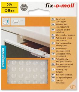 Liukuestetassu Fix-o-moll 8 mm 50 kpl