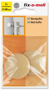 Ovenpysäytin Fix-o-moll 40 mm beige 2 kpl