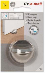 Ovenpysäytin metalli Fix-o-moll kiillotettu 45 x 25 mm