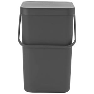 Roska-astia Brabantia Sort&amp;Go 25 L Harmaa