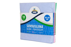Siivousliina Aino 38 x 38 cm 10 kpl