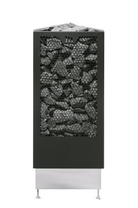 Sähkökiuas Mondex Aura E2 Musta runko, 6.6 kW