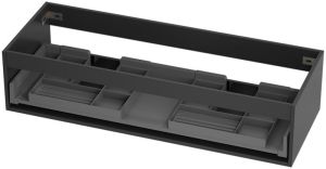 Allaskaappi Camargue Skärgård IQ+ Mattamusta 120 x 45 x 27,5 cm