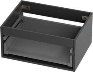 Sivukaappi Camargue Skärgård IQ + 60 cm mattamusta