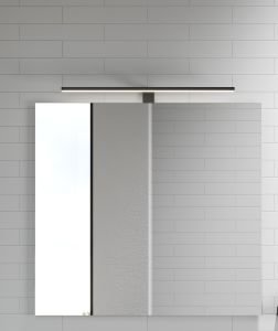 Peilikaappi Camargue Svanholm 80 x 65 cm antrasiitti