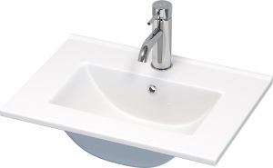 Pesuallas Camargue Svanholm Lake 50 x 36 cm kiiltävä valkoinen