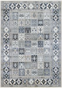 Viskoosimatto Narma Zahra Sininen-Hiekka