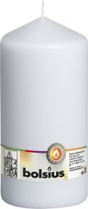 Pöytäkynttilä Bolsius XL 20 x 9,8 cm valkoinen 120 h