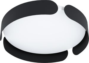 Plafondi Eglo Valcasotto LED Ø 35 cm Musta