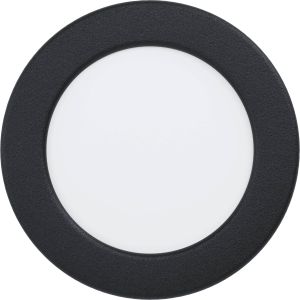 Uppospotti Eglo Fueva 5 LED Ø 117 mm 650 lm Musta