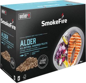Puupelletti Weber leppä 8 kg