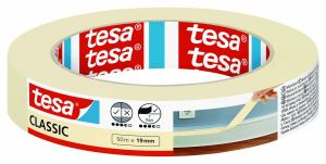 Maalarinteippi Classic Tesa 50 m x 19 mm