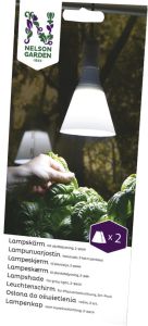 Varjostin LED-kasvilampulle 2 kpl