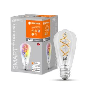 LED-lamppu Ledvance Smart+ WiFi Edison RGBW 2700 K E27 4,5 W