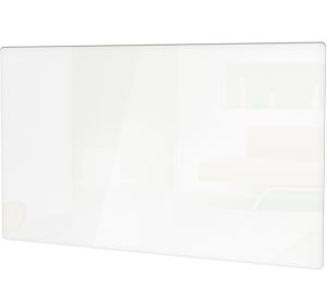 Lasipaneeli Nobö Top Clip On Glass Valkoinen 750 W